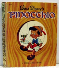 Walt Disney's Pinocchio © 1969 Little Golden Book D100